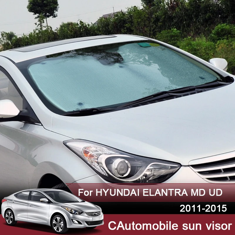 Auto Saulessargi UV Aizsardzību, Logu Aizkaru Hyundai Elantra MD UD 2011. - 2015. gadā Saules Ēnā Sejsegu Priekšējā Vējstikla Auto Piederumi