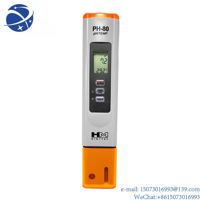 Yun Yi HM Digitālo PH-80 Ūdens Kvalitātes Testeri Temperatūra, PH-Metrs