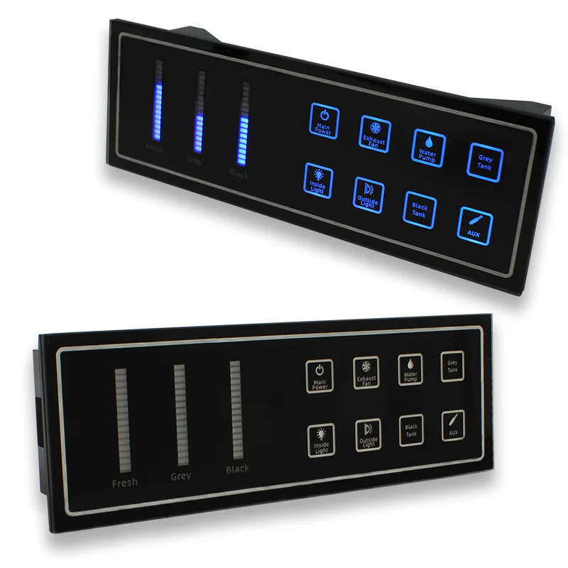 Augstas Kvalitātes Trīs Ūdens Tvertnes Touch Switch Panel 3~23mm