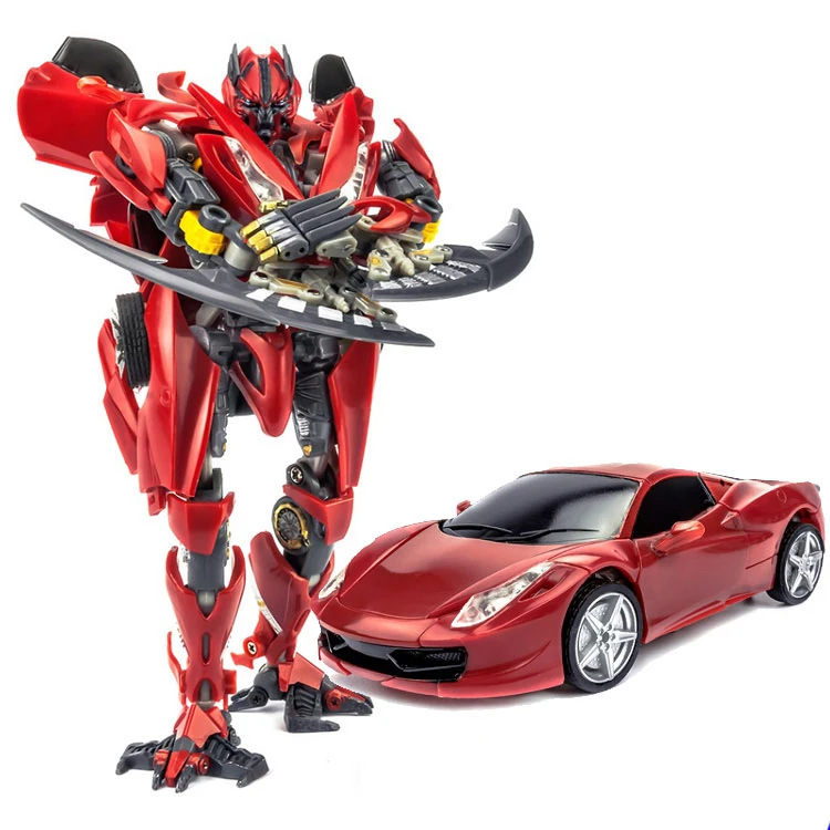Transformācijas Ko Dino Bs-01 BS01 Paplašinātā versija Rīcības Attēls Autobot Red Super Sporta Auto Zēni Savākt Rotaļlietas