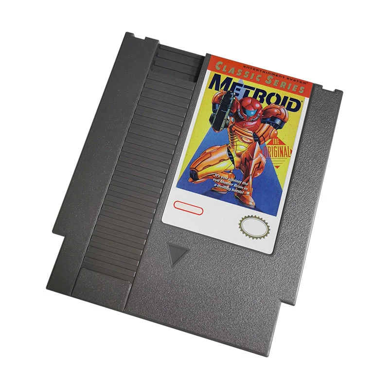 Klasiskās GameMetroid NES Spēles Super Multi Grozs 72 Adatas 8 Bitu Spēle, Kasetne,NES Retro Spēļu Konsoli
