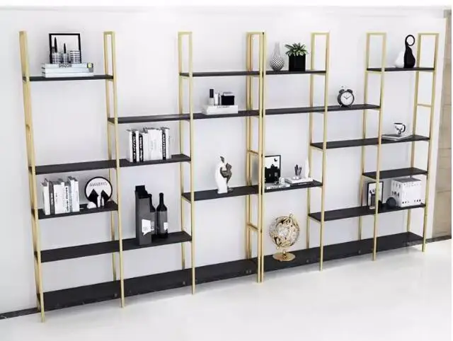 Kosmētika display rack gaismas luxury boutique soma trofeju produktu display rack