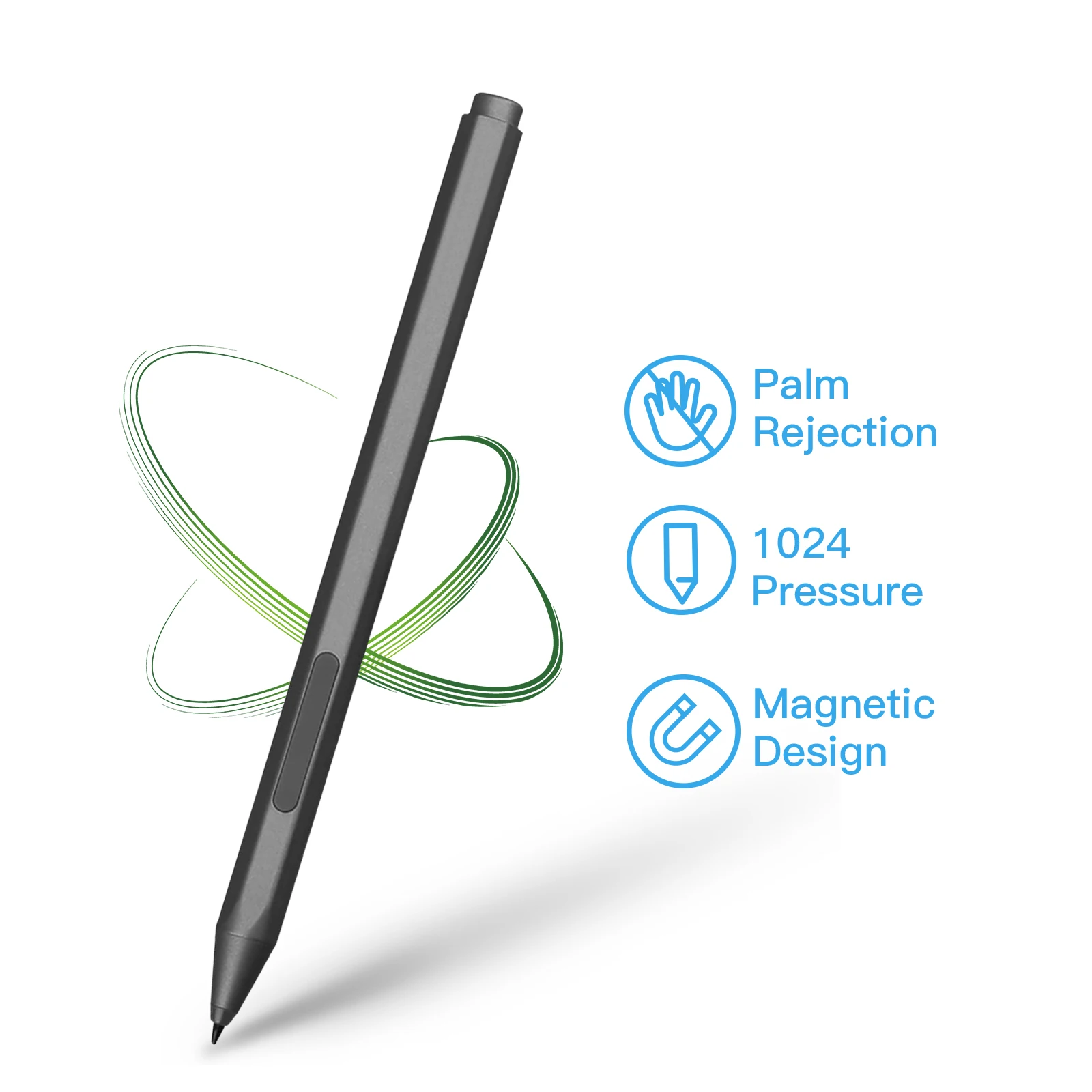Irbulis Par Microsoft Surface Pen Pro 7 6 5 4 3 Go Book Studio Klēpjdatoru, Planšetdatoru ar Palmu Noraidījumu 1024 Spiediena MPP Protokols