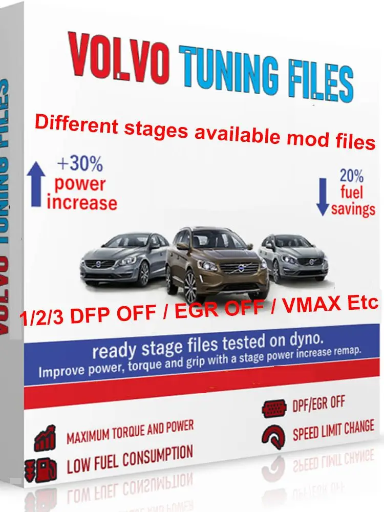 Volvo Tūninga Failus [1.2 GB] Moded Ecu Progam Remapping Stage1,2. Posms,...utt C30, C70 XC S V. olvo_Truck