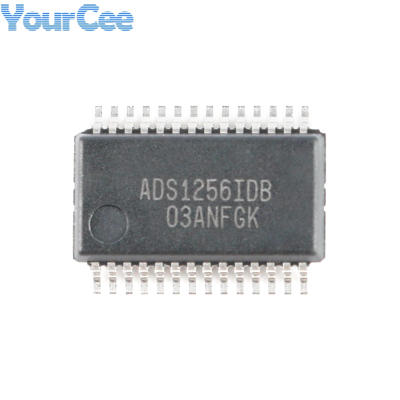 ADS1256 1256IDBR ADS1256IDBR SSOP-28 24-bit Analog-to-digital Converter Mikroshēmu (IC) integrālā shēma