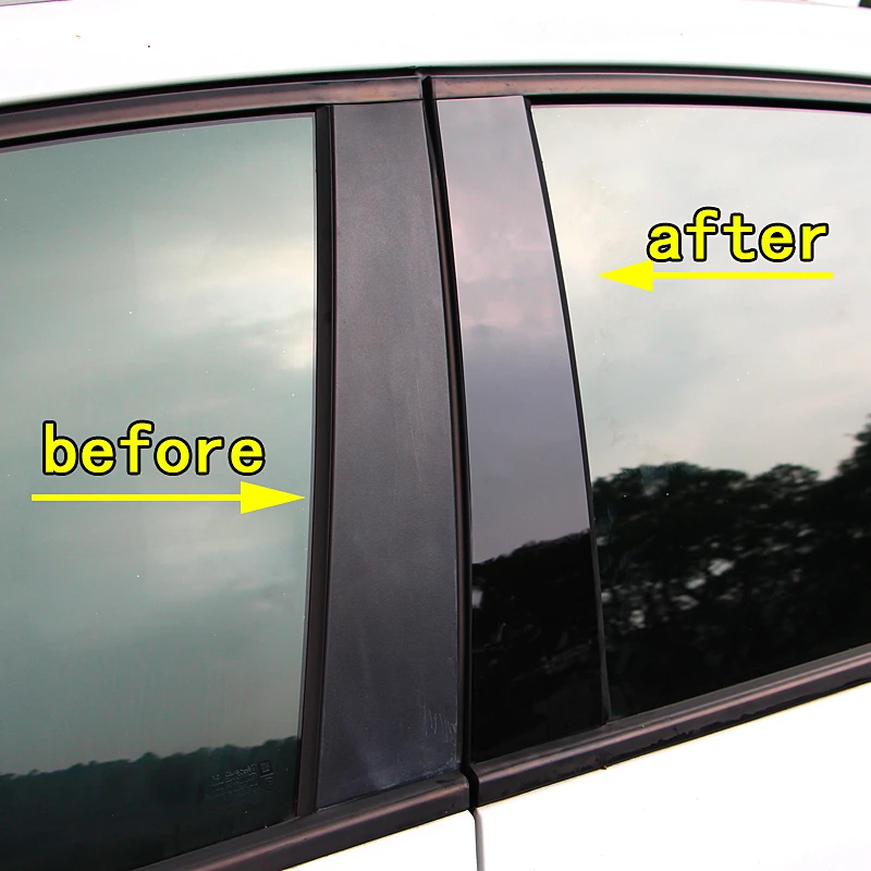 Priekš Mazda CX-4 Atenza Ruiyi Coupe Auto Spoguļi, Logu Ailē Sloksnes, Spogulis, Logu Pīlārs Pastu Anti Scratch Uzlīme Tirm Piederumi
